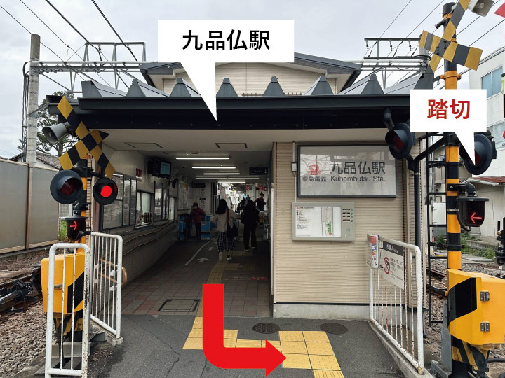 九品仏駅から当院までのアクセス